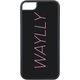 WL67-LG-PK [iPhone 8/7 ケース WAYLLY　ウェイリー ロゴ ピンク]