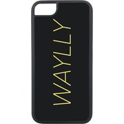 WL67-LG-YL [iPhone 8/7 ケース WAYLLY　ウェイリー ロゴ イエロー]
