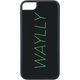 WL67-LG-GR [iPhone 8/7 ケース WAYLLY　ウェイリー ロゴ グリーン]