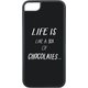 WL67-LIFE [iPhone 8/7 ケース WAYLLY LIFE IS LIKE A BOX OF CHOCOLATES]