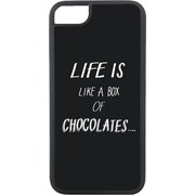 WL67-LIFE [iPhone 8/7 ケース WAYLLY LIFE IS LIKE A BOX OF CHOCOLATES]