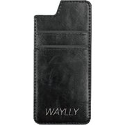 WL67CC-BL [iPhone 8/7 WAYLLY専用ミラー付きカードケース ブラック]