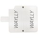 WL67NC-WH [iPhone 8/7 WAYLLY専用ミラー付き手帳型ケース ホワイト]