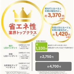 ヨドバシ.com - 瀧住電機 TAKIZUMI RV60049 [LEDペンダント 昼光色 6畳