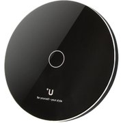 スマートフォン汎用 Qi ワイヤレス充電器 シングルコイル ブラック LP-QI04BK