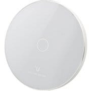 スマートフォン汎用 Qi ワイヤレス充電器 シングルコイル シルバー LP-QI04SV