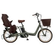 電動アシスト自転車 ギュット・アニーズ・KE 20型 20Ah 内装3段変速 ラクイック搭載 マットオリーブ 2018年フラグシップモデル BE-ELKE03G