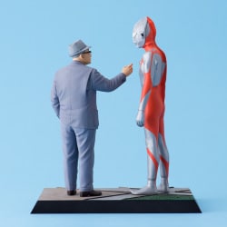 ヨドバシ.com - 海洋堂 KAIYODO 円谷英二氏とウルトラマン ポリ