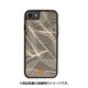 L-165 [iPhone 8用ケース Skeleton Leaves ブラック]