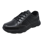 Daxim by DUNLOP SPORTS DX2302 BLK 25.0cm [ウォーキングシューズ メンズ ブラック]