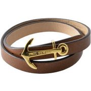 ブレスレット PH-WB-G-1M/Gold/Brown (M)