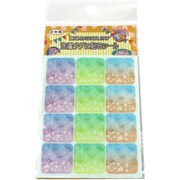 洗濯タグに貼るシール スターダスト [布用シール 12枚入り]