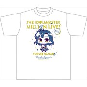 ミニッチュ アイドルマスター ミリオンライブ！ Tシャツ 七尾百合子 [Lサイズ]