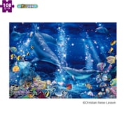 02-403 セレブレーション ドルフィンII [ジグソーパズル ラッセン 108ピース（完成サイズ：18.2×25.7cm）]