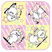 ヨッシースタンプ ミニタオル うさぎさん＆くまさん [キャラクターグッズ]