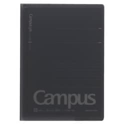 キャンパス書類収容カバーノート A5 スモークグレー ノ-615B-TM
