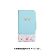 TF47IPXBL [フリルフラワー フリップケース iPhone X BL]