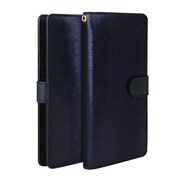 HAN10333 [スマートフォンケース CALF Diary Mサイズ ネイビーブルー]