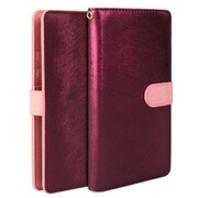 HAN10335 [スマートフォンケース CALF Diary Lサイズ ワインピンク]