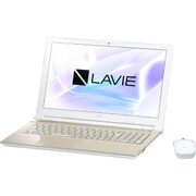 LAVIE Note NS700/JAG 15.6型ワイド/Core i7-8550U/メモリ 8GB/HDD 1TB/ブルーレイディスクドライブ/Windows 10 Home 64ビット/Office Home & Business Premium プラス Office 365 サービス/シャンパンゴールド PC-NS700JAG