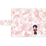 刀剣乱舞 花丸 手帳型iPhoneケース 加州清光 [約145mm×85mm]