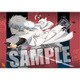 銀魂 B2クリアポスター 白夜叉 [長辺728×短辺515×厚さ0.2mm]