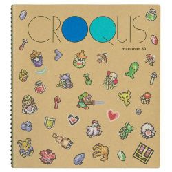 ゼルダの伝説 神々のトライフォース クロッキーブックSQ [キャラクターグッズ]