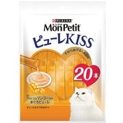 モンプチピューレキッス つぶつぶマンゴー入りまぐろピューレ 20本入り 200g