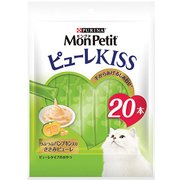 モンプチピューレキッス つぶつぶパンプキン入りささみピューレ 20本入り 200g