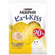 モンプチピューレキッス つぶつぶささみ入りかつおピューレ 20本入り 200g