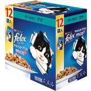 フィリックスやわらかグリル 子ねこ用ゼリー仕立てツナ 12袋入り 70g