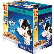 フィリックスやわらかグリル 成猫用ゼリー仕立てツナ 12袋入り 70g