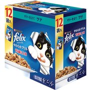 フィリックスやわらかグリル 15歳以上用ゼリー仕立てツナ 12袋入り 70g