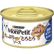 モンプチ缶 1P たっぷりとろとろソース 白身魚&ツナ入り 魚介煮込み 85g