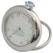 K11-010-009 [Ring Birth Clock スワロフスキー アクアマリン 3月]
