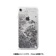 IPC747CAQUAW4SPGREY [PURO AQUA Winterシリーズ ラメ入りTPUケース iPhone 6/6s/7/8対応 スペースグレイ]