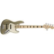 エレキベース American Elite Jazz Bass V Maple Fingerboard Champagne 0197102774
