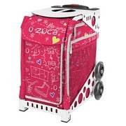 ZUCA スポーツ フレーム ホワイト + インサートバッグ SK8 Pink セット Sport White + SK8 Pink Set