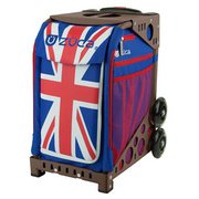 ZUCA スポーツ フレーム ブラウン + インサートバッグ Union Jack セット Sport Brown + Union Jack Set