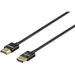 イーサネット対応 HIGH SPEED HDMIケーブル スリムモデル ブラック 2.0m BSHD3S20BK