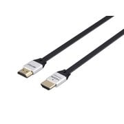 イーサネット対応 HIGH SPEED HDMIケーブル フラットモデル ブラック 1.5m BSHD3F15BK