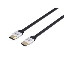 イーサネット対応 HIGH SPEED HDMIケーブル フラットモデル ブラック 2.0m BSHD3F20BK