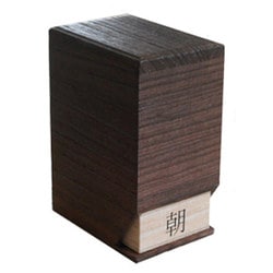 桐の薬入れ 焼桐