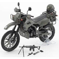 リトルアーモリー 1/12 トミーテック LM002 陸上自衛隊偵察用 LM002 陸上自衛隊偵察オートバイ DX版｜PRODUCT｜リトル