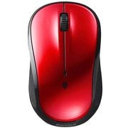 ワイヤレスマウス Bluetooth3.0接続 BlueLED 3ボタンタイプ 静音 レッド BSMBB108RD