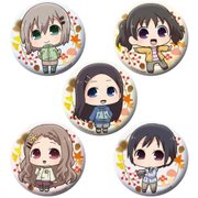 ヤマノススメ おもいでプレゼント カナちび缶バッジ5個セット