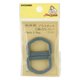 GFSUN16-36 [プラスチックDカン 25mm 2個入り グレー]