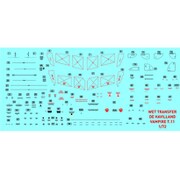 HGW272011 [デ・ハビランド・バンパイア T.11用データステンシルデカール 1/72 デカール No.11]