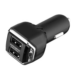 DC充電器 3.4A リバーシブルUSB 2ポート 自動判定 AJ-557