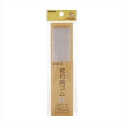 GFSUN40-18 [琥珀織りゴム 30mm 75cm巻 白]